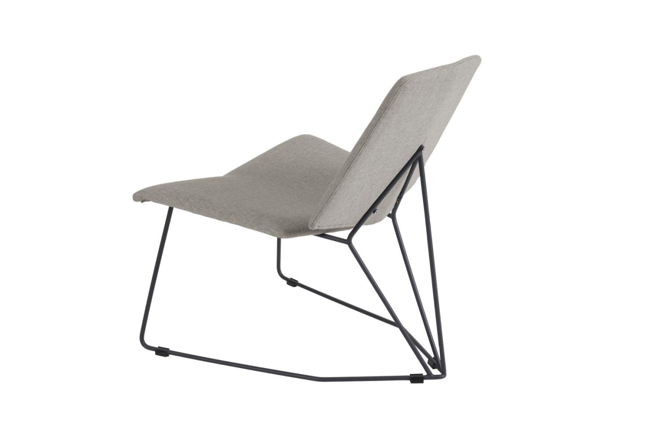 Der Gartenstuhl Pollux überzeugt mit seinem modernen Design. Gefertigt wurde er aus Stoff, welcher einen Sand Farbton besitzt. Das Gestell ist aus Metall und hat eine schwarze Farbe. Die Sitzhöhe des Stuhls beträgt 42 cm.