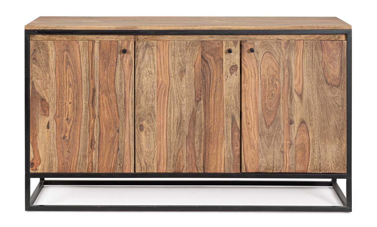 Sideboard Nartan aus Sheesham-Holz, 3 Türen Sideboard Nartan aus Sheesham-Holz, 3 Türen