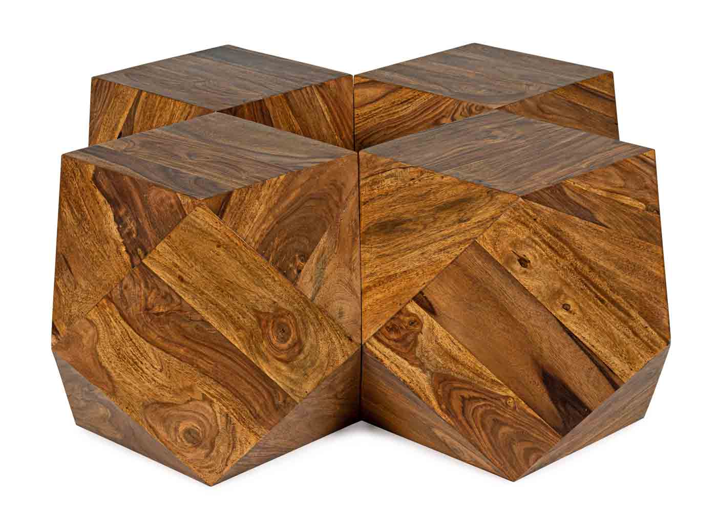 Beistelltisch Egypt aus Sheesham Holz, 42 cm