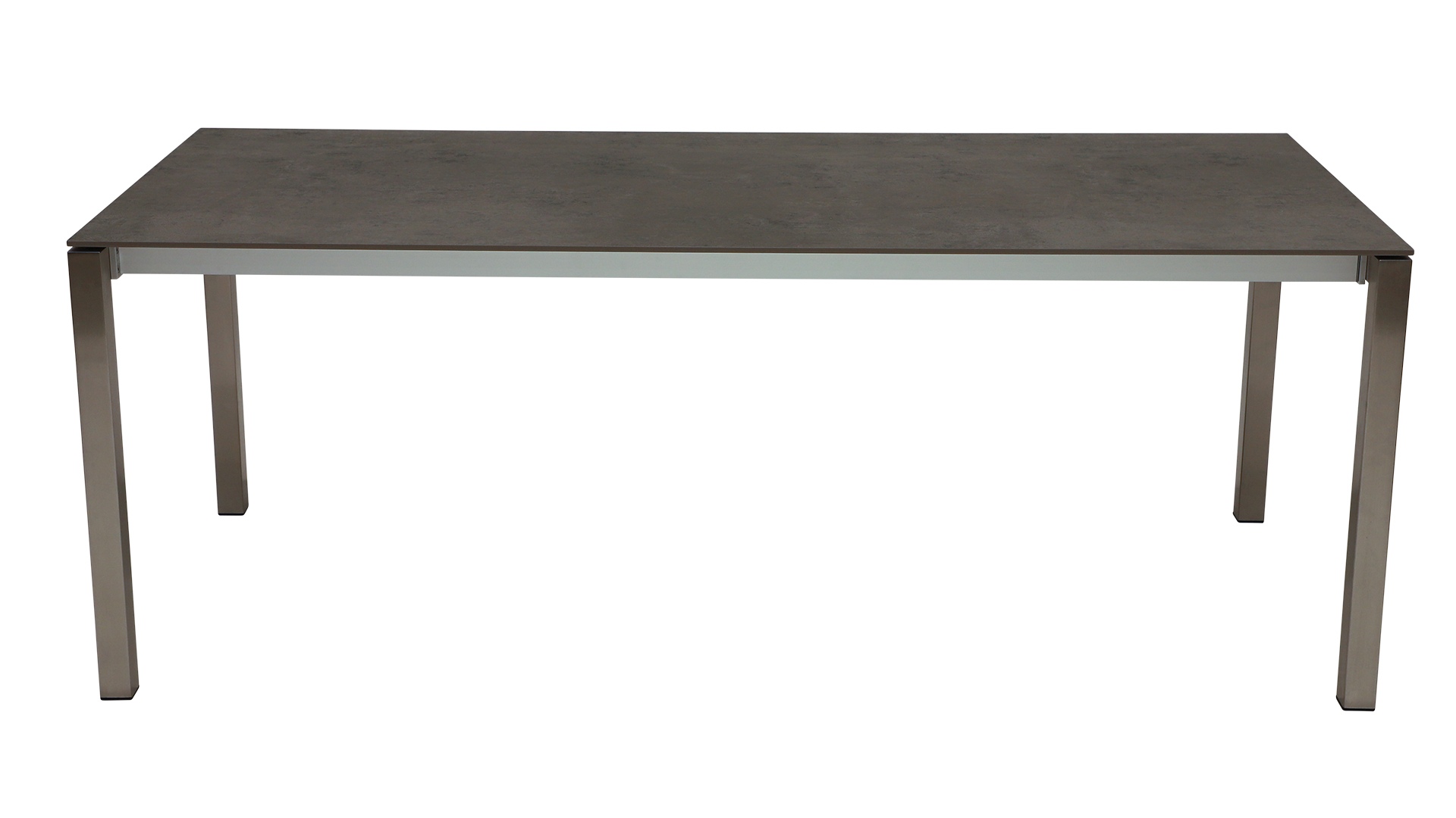 Gartentisch Lux Excell aus Keramik, Ausziehbar, 160/220 cm, Taupe