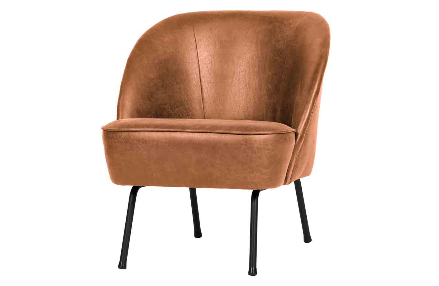 Sessel Vogue Leder, Cognac Sessel Vogue Kunstleder, Cognac