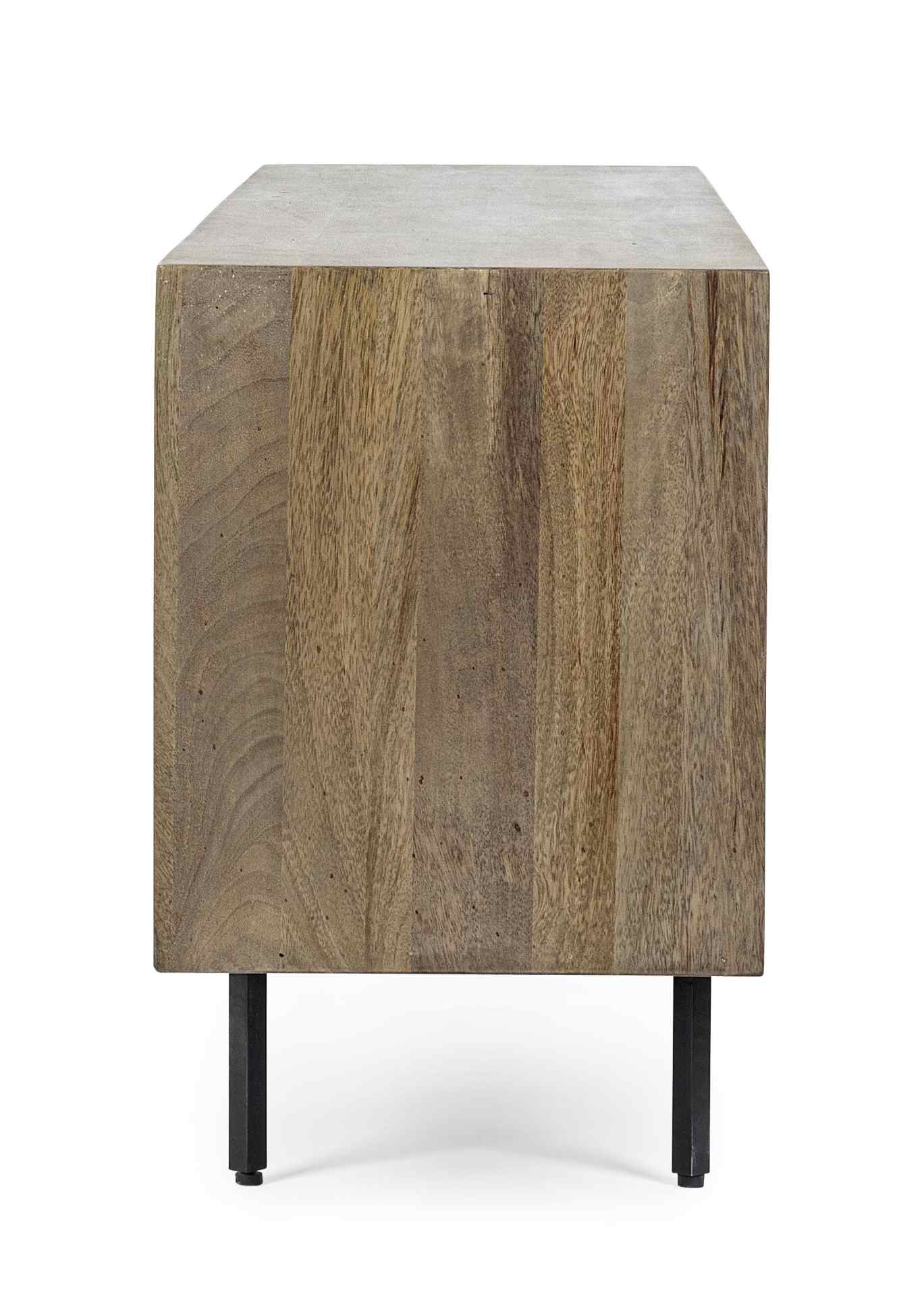 TV-Board Darsey aus Mangoholz, 140 cm