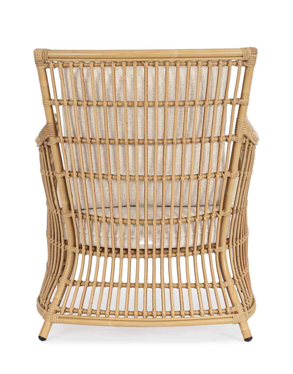 Gartensessel Adelma Ratten-Optik, Natur