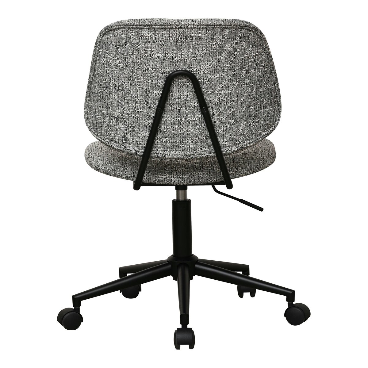 Bürostuhl Otal aus Boucle - Drehbar, Höhenverstellbar, Neigbar, Grau