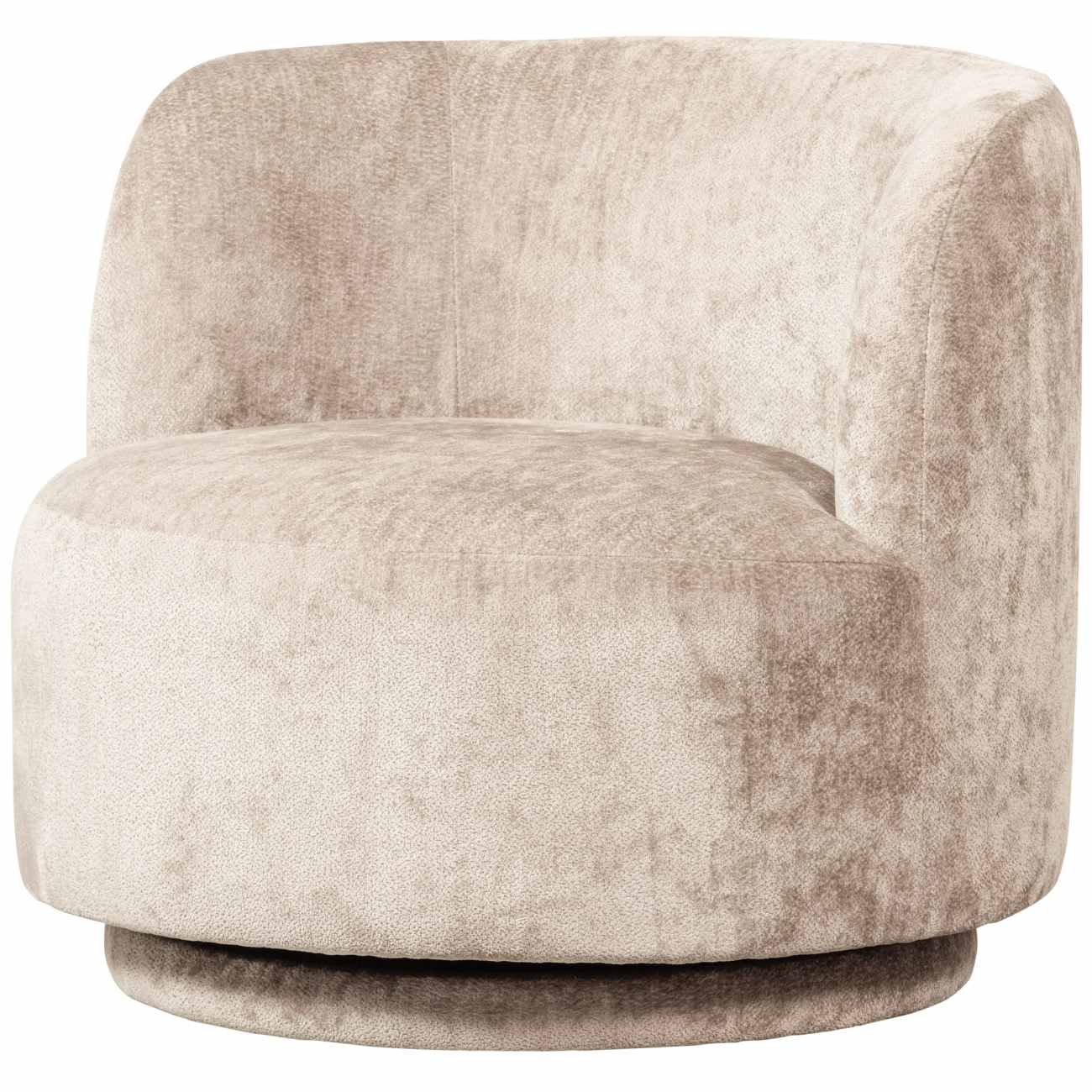 Sessel Popular aus Chenille-Stoff, Natur Sessel Popular aus Chenille-Stoff, Natur