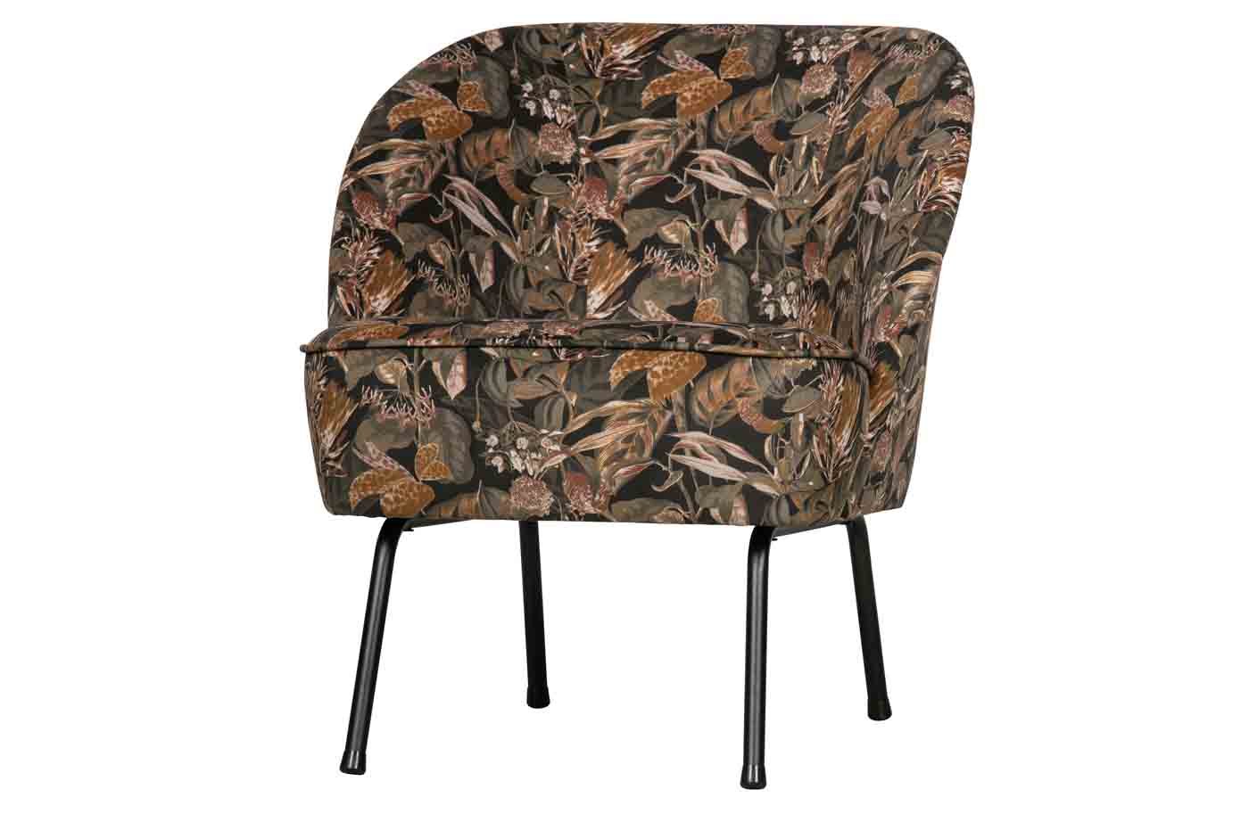 Sessel Vogue Samt, Bouquet Black Sessel Vogue Samt, Bouquet Black