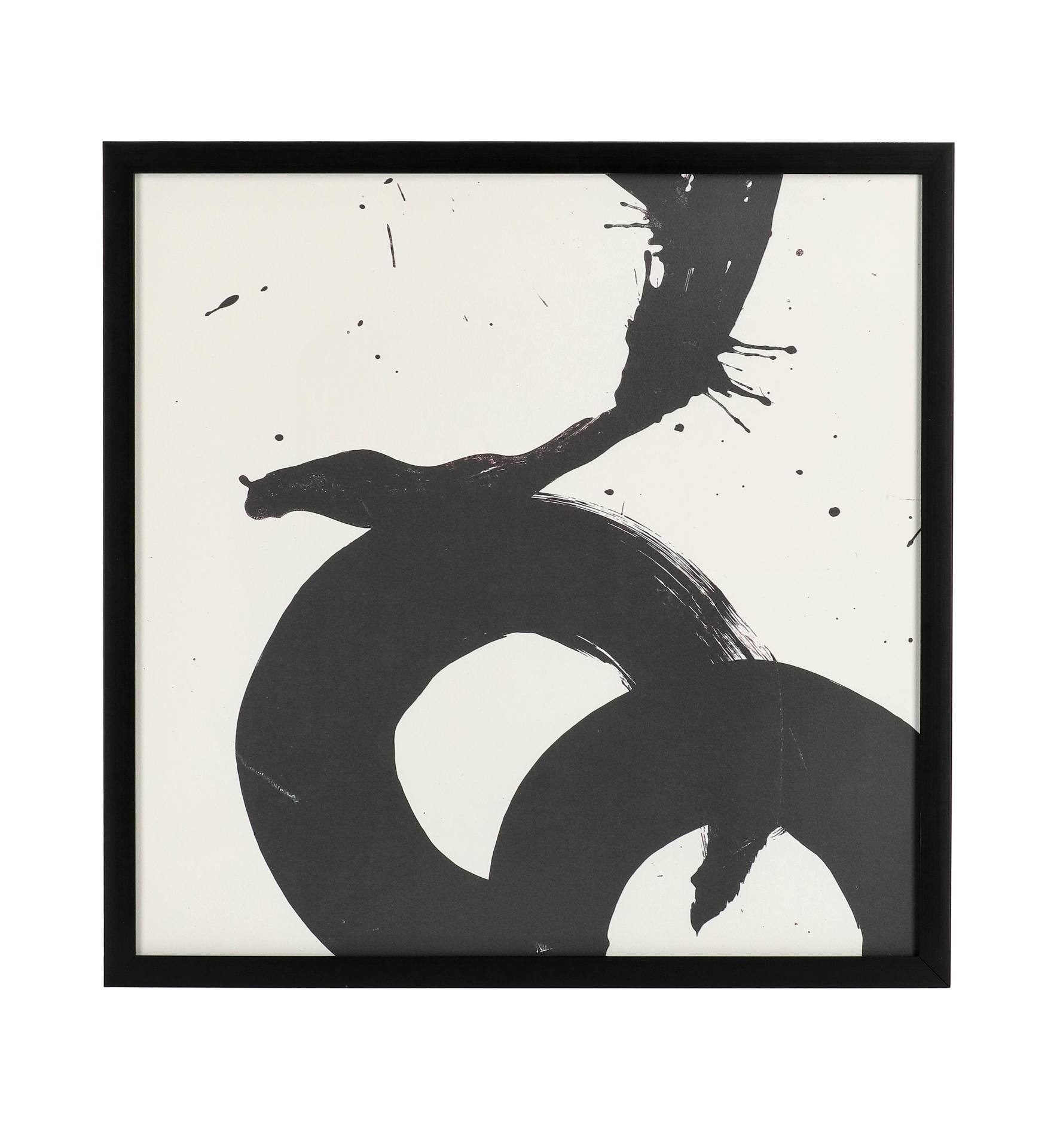 Bild Painted Black No.1, 60x60 cm Bild Painted Black No.1, 60x60 cm