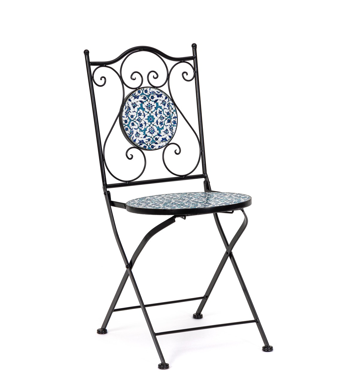 Gartenstuhl Samos aus Metall Klappbar Gartenstuhl Samos 2er-Set aus Metall Klappbar