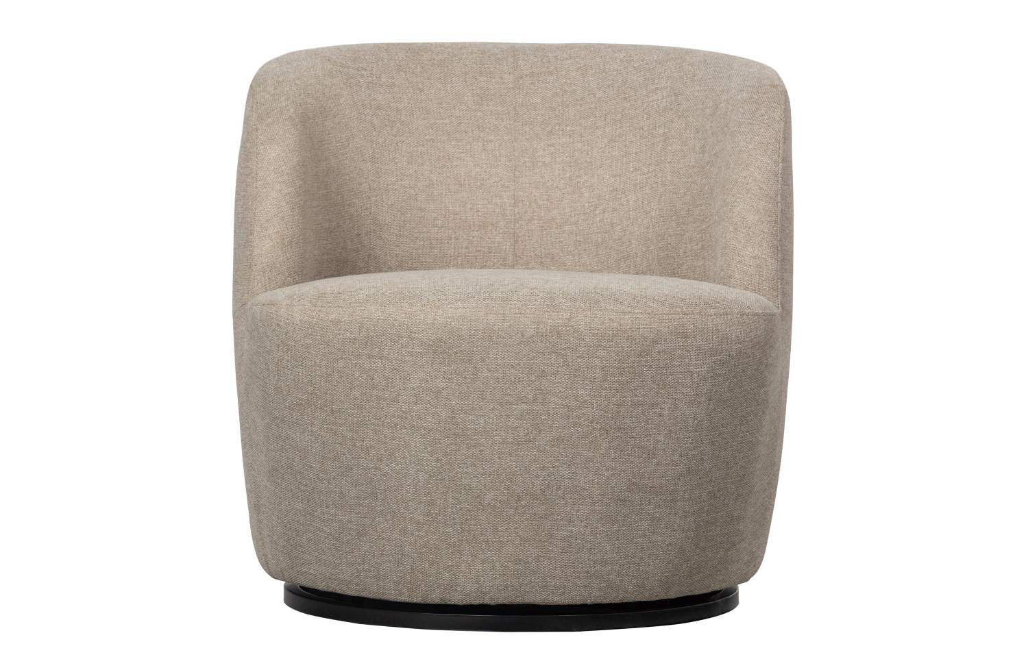 Der Drehsessel Serra überzeugt mit seinem modernen Design. Gefertigt wurde er aus Webstoff, welcher einen Sand Farbton besitzt. Das Gestell ist aus Metall und  hat eine schwarze Farbe. Die Sitzhöhe des Sessels beträgt 42 cm.