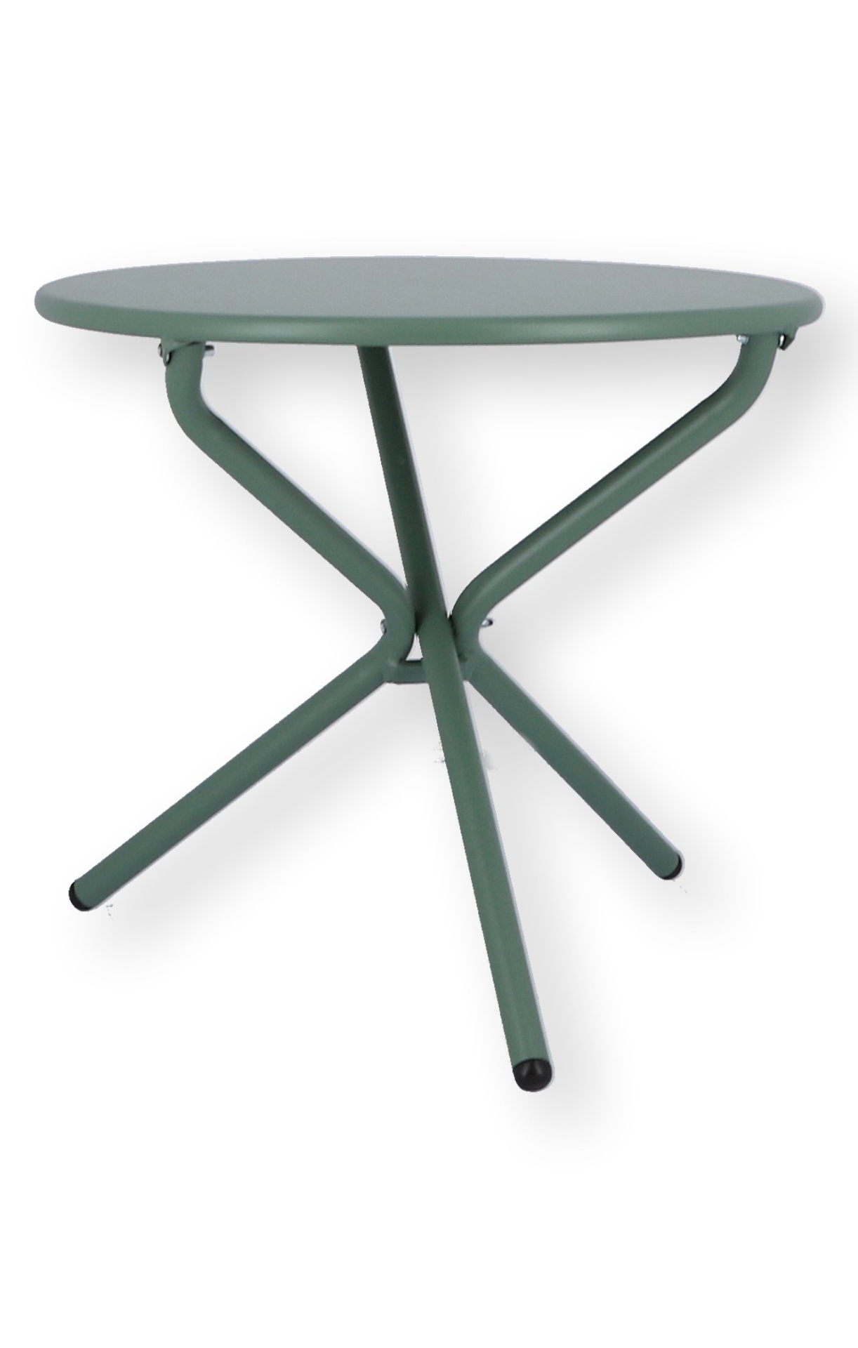 Der Beistelltisch Tris wurde aus Aluminium gefertigt und ist daher auch für den Outdoor Bereich einsetzbar. Designet wurde der Tisch von der Marke Jan Kurtz. Dieser Tisch hat die Farbe Salbei.