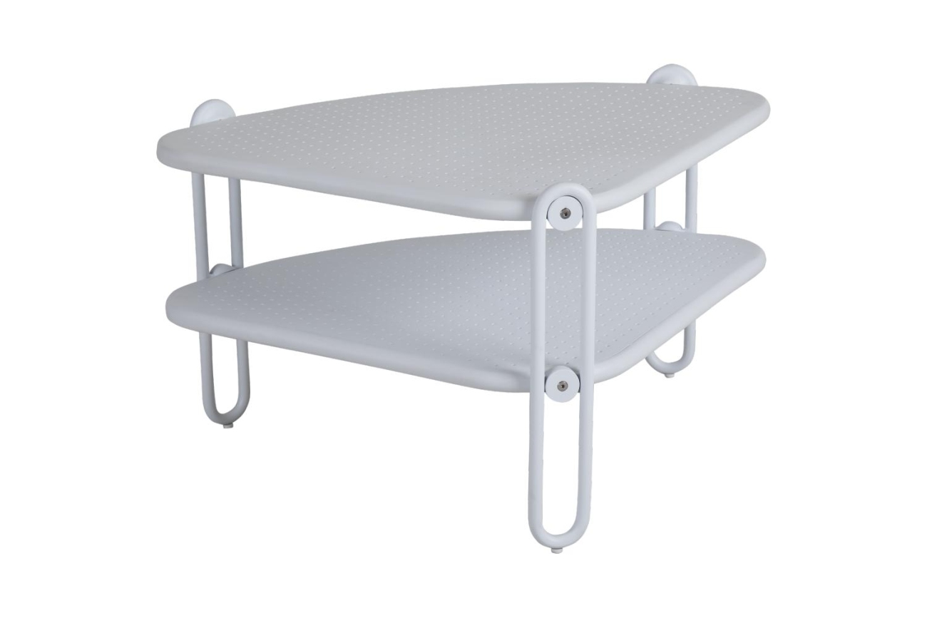 Gartencouchtisch Blixt 60 cm, Weiß Gartencouchtisch Blixt 60 cm, Weiß