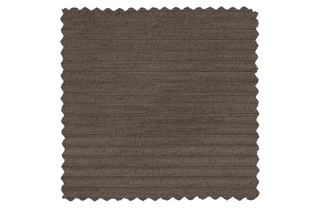 3,5 Sitzer Bean mit Cordbezug, Dunkelbraun