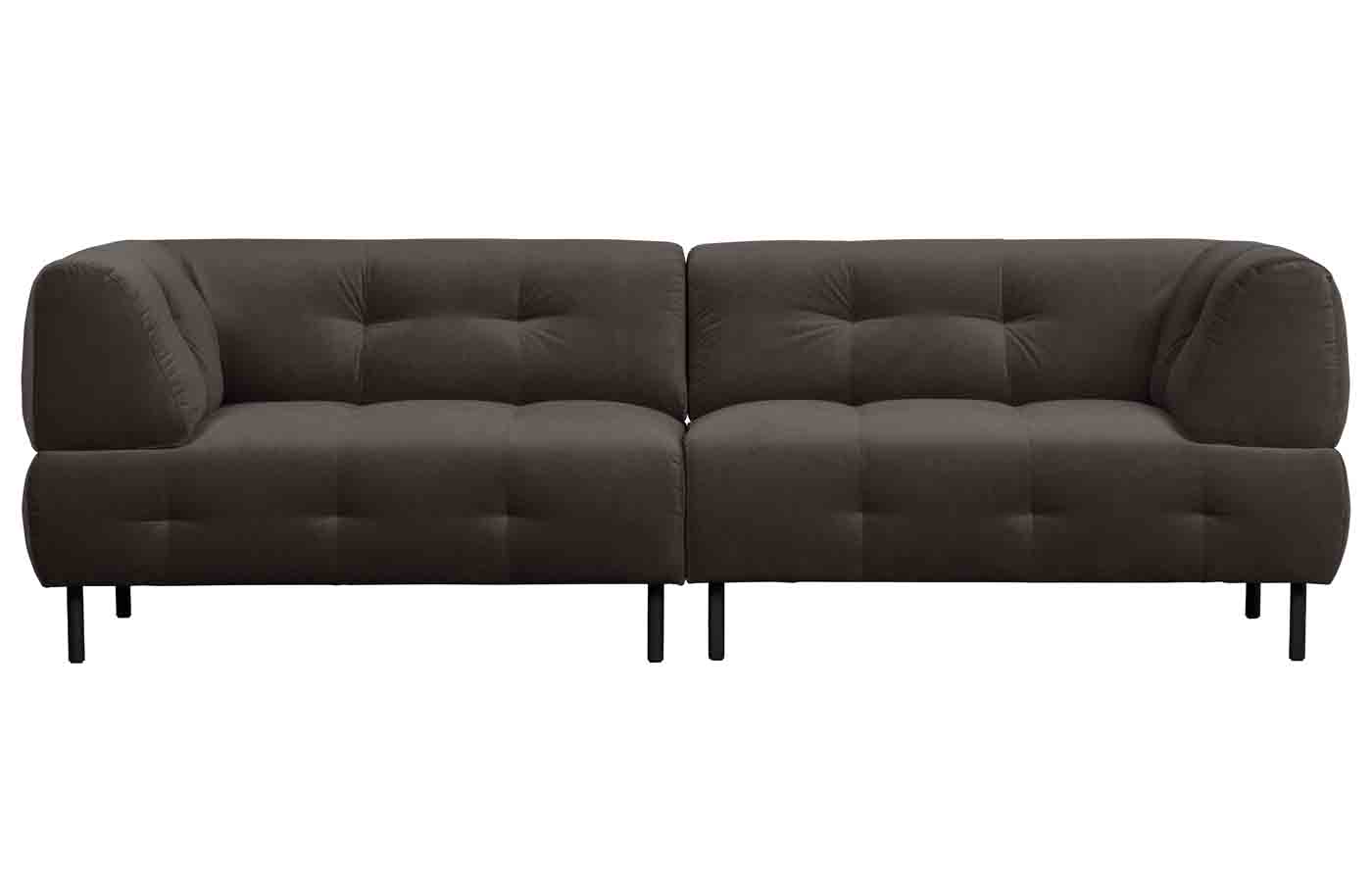 Sofa Lloyd Samt, Schwarz Sofa Lloyd Samt, Schwarz