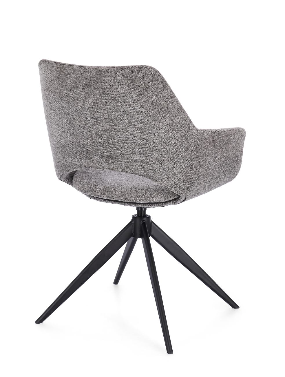 Esszimmerstuhl Vivian mit Armlehne, Grau