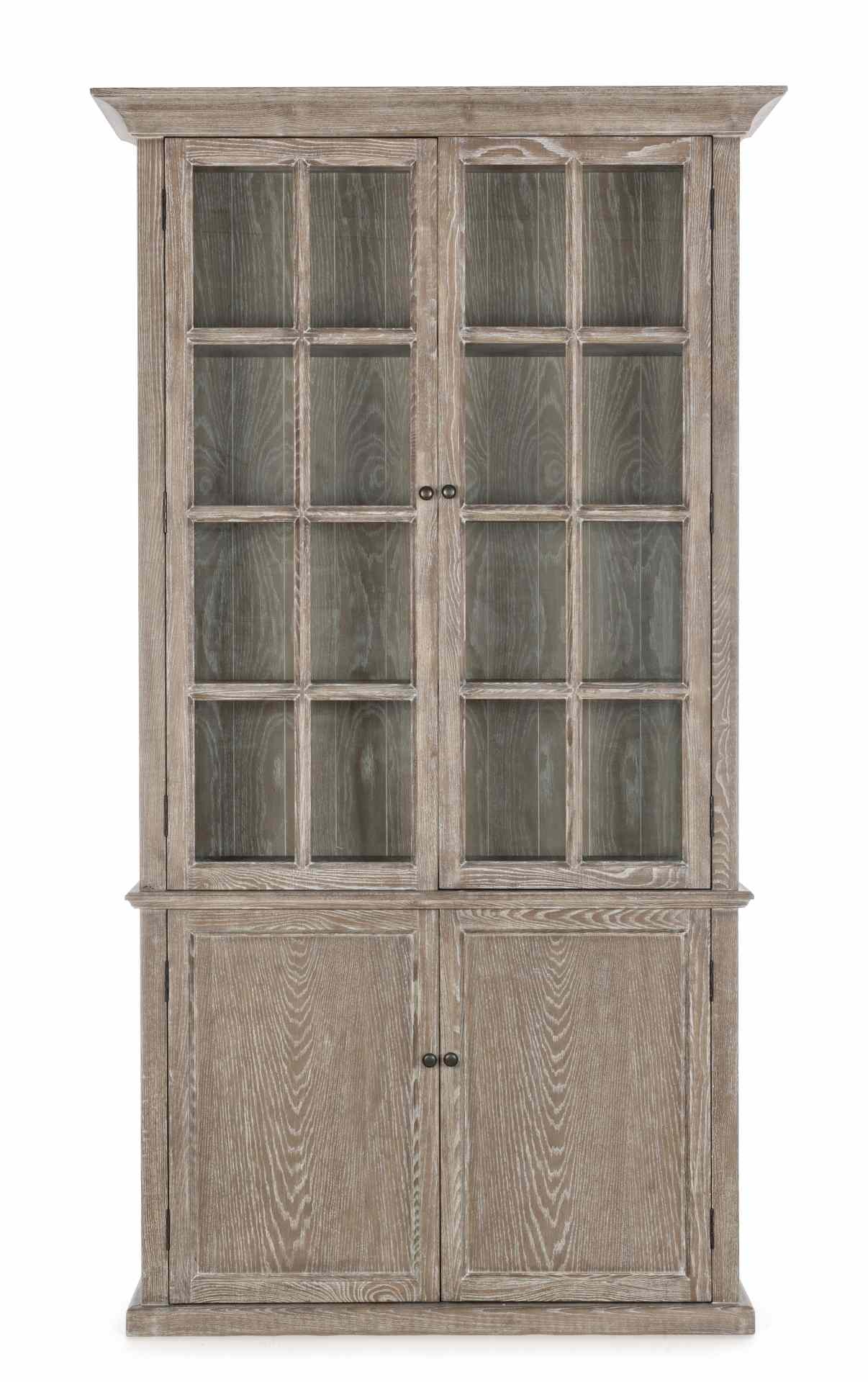 Vitrine Columbia aus Eschenholz, 4 Türen Vitrine Columbia aus Eschenholz, 4 Türen