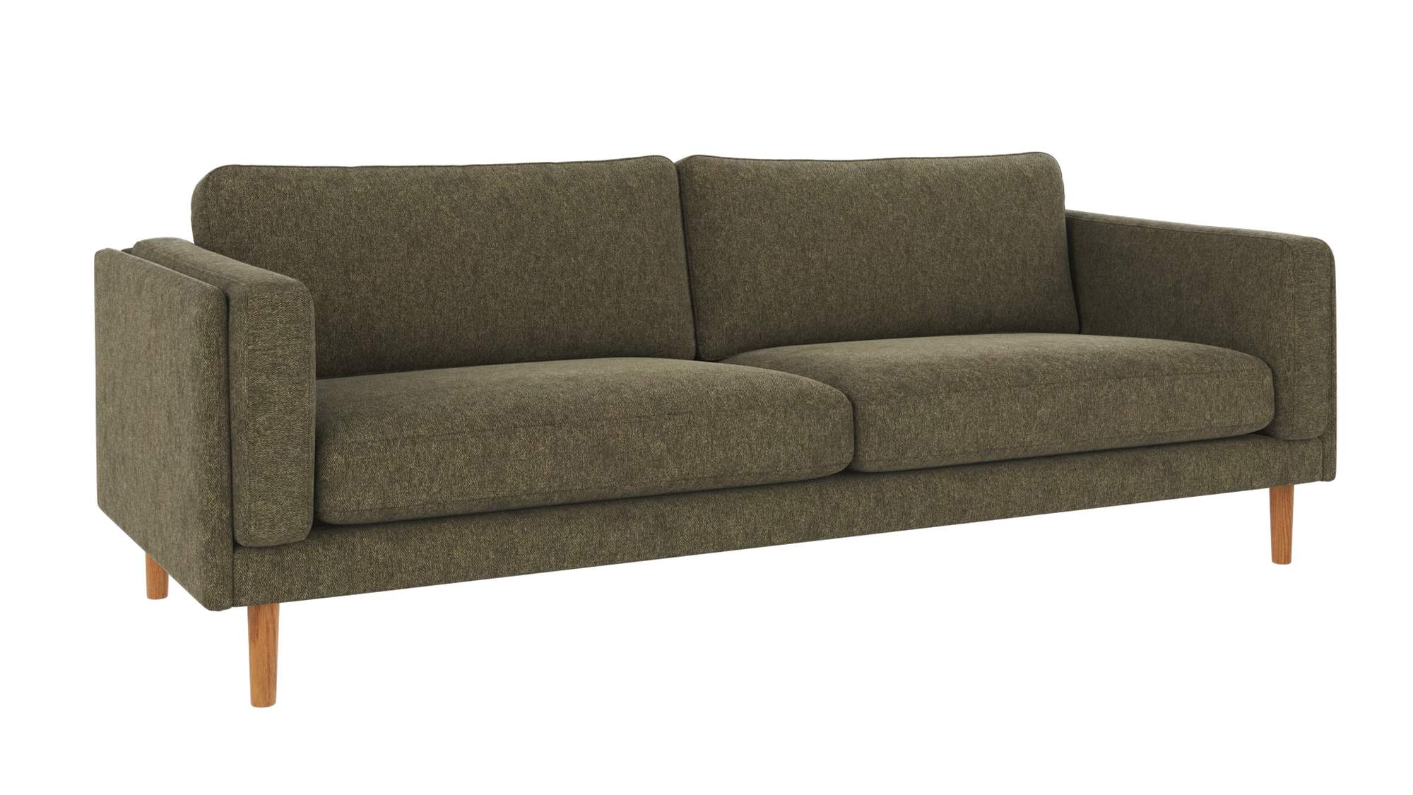 Jetzt entdecken: Sofa Braden 3-Sitzer, Beine Eiche, Bezug Brenda Grün mit hochwertiger Verarbeitung. Sofa Braden 3-Sitzer, Beine Eiche, Bezug Brenda Grün