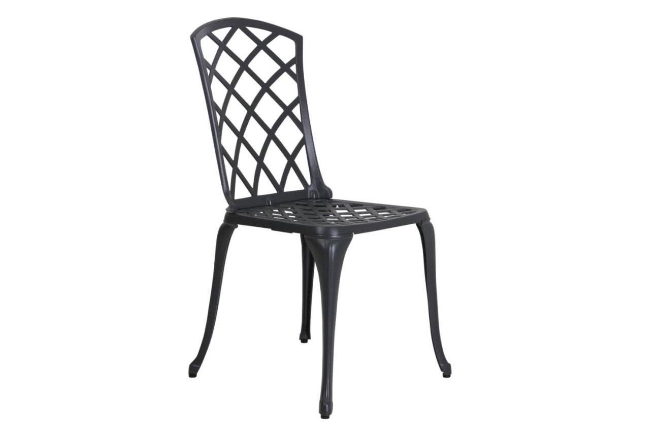 Gartenstuhl Arras aus Metall, Grau Gartenstuhl Arras aus Aluminium, Grau