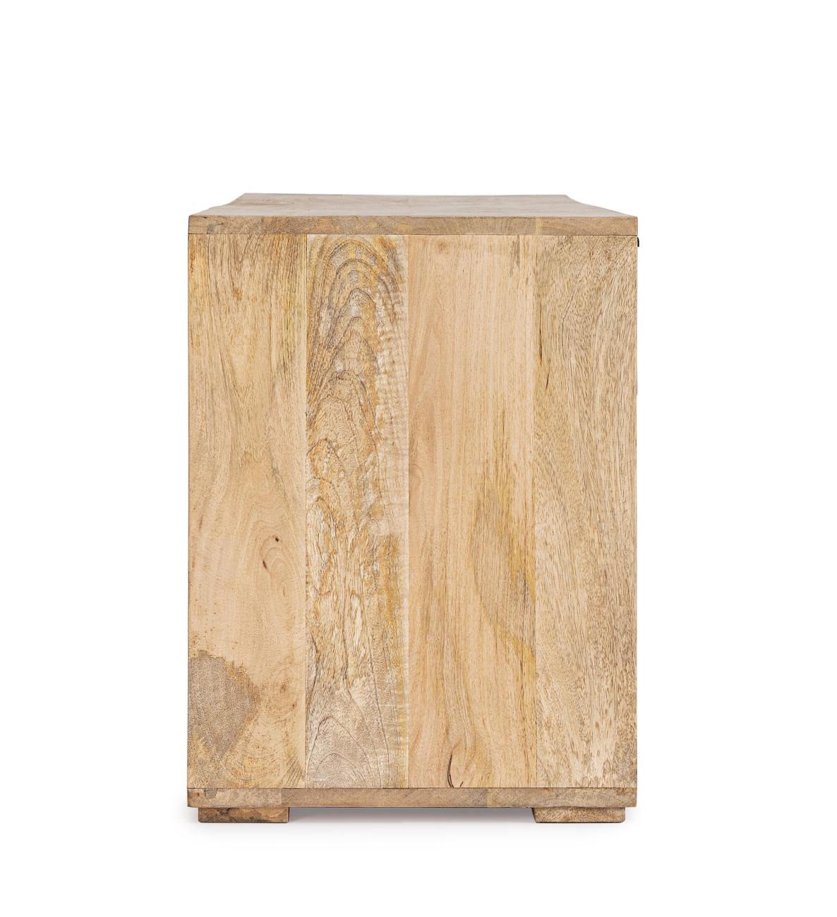 TV-Board Nashik aus Mangoholz, 145 cm