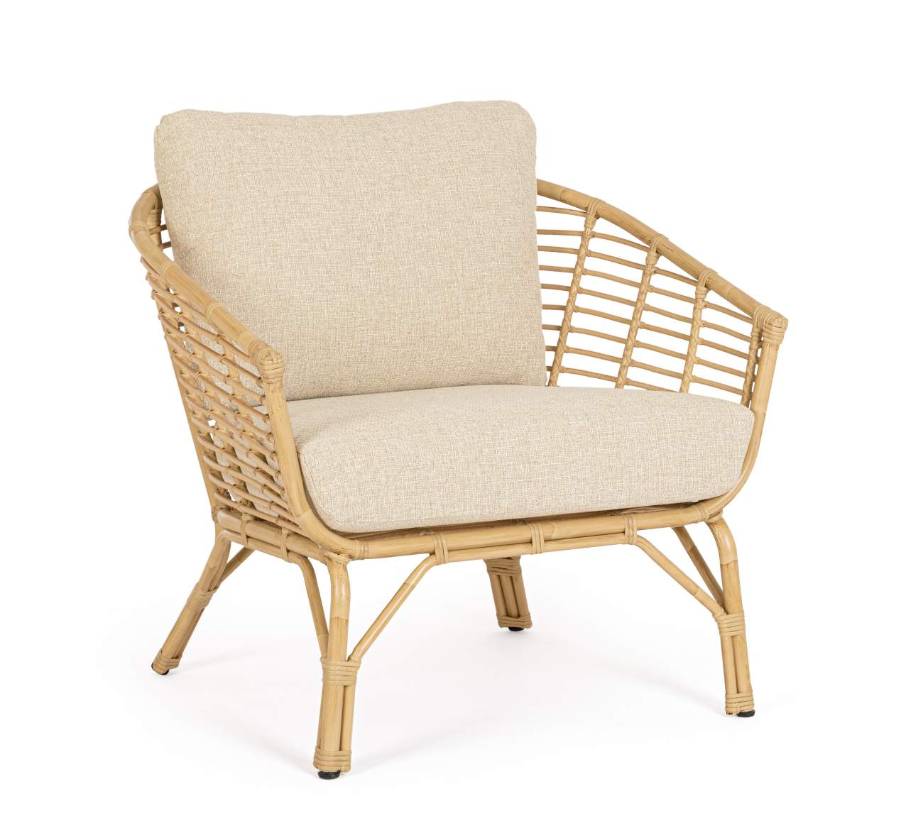 Gartensessel Mabel aus Rattan, Natur Gartensessel Mabel aus Rattan, Natur