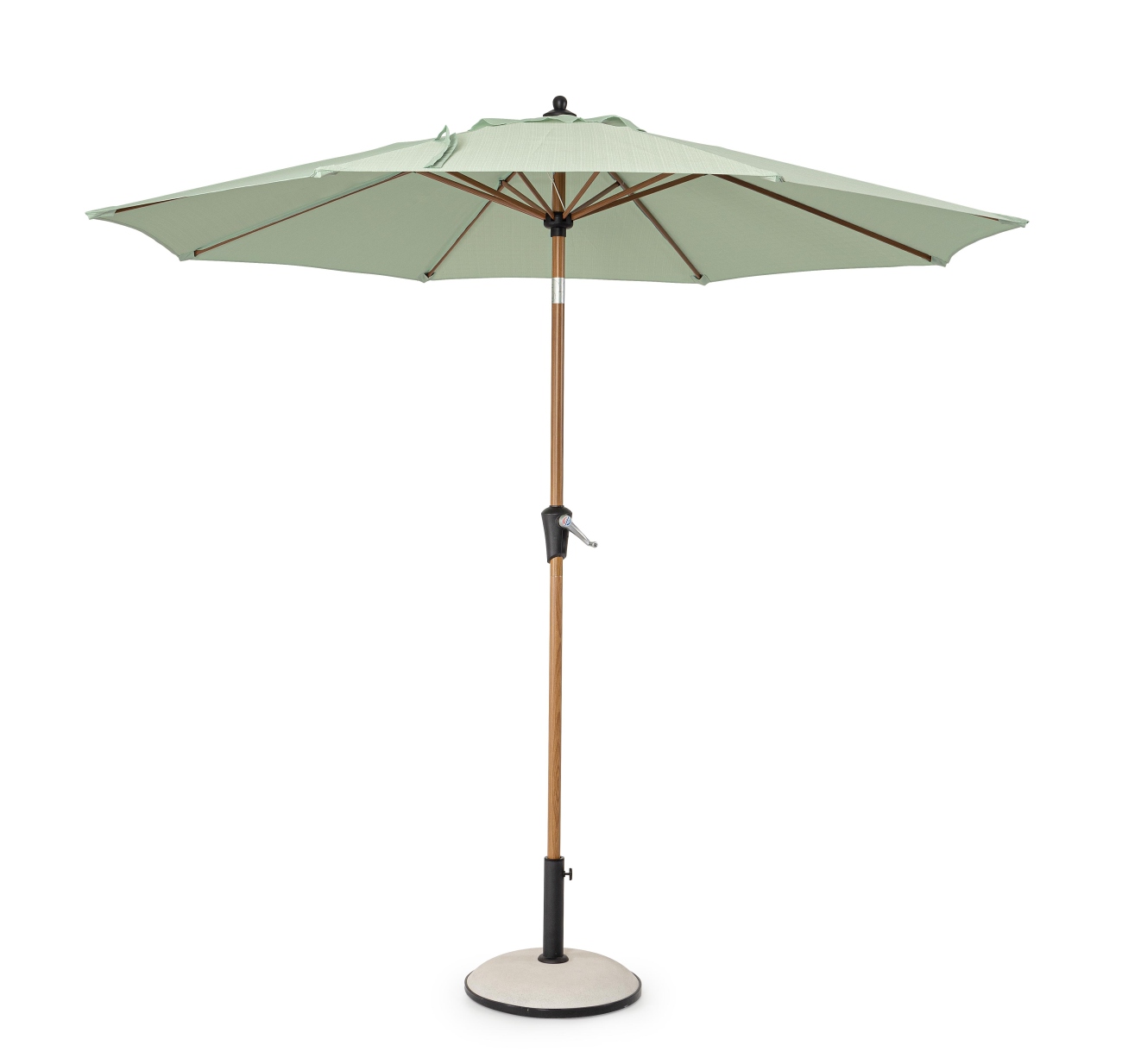 Sonnenschirm Palinuro aus Metall Ø 300 cm, Minz Sonnenschirm Palinuro aus Metall Ø 300 cm, Minz