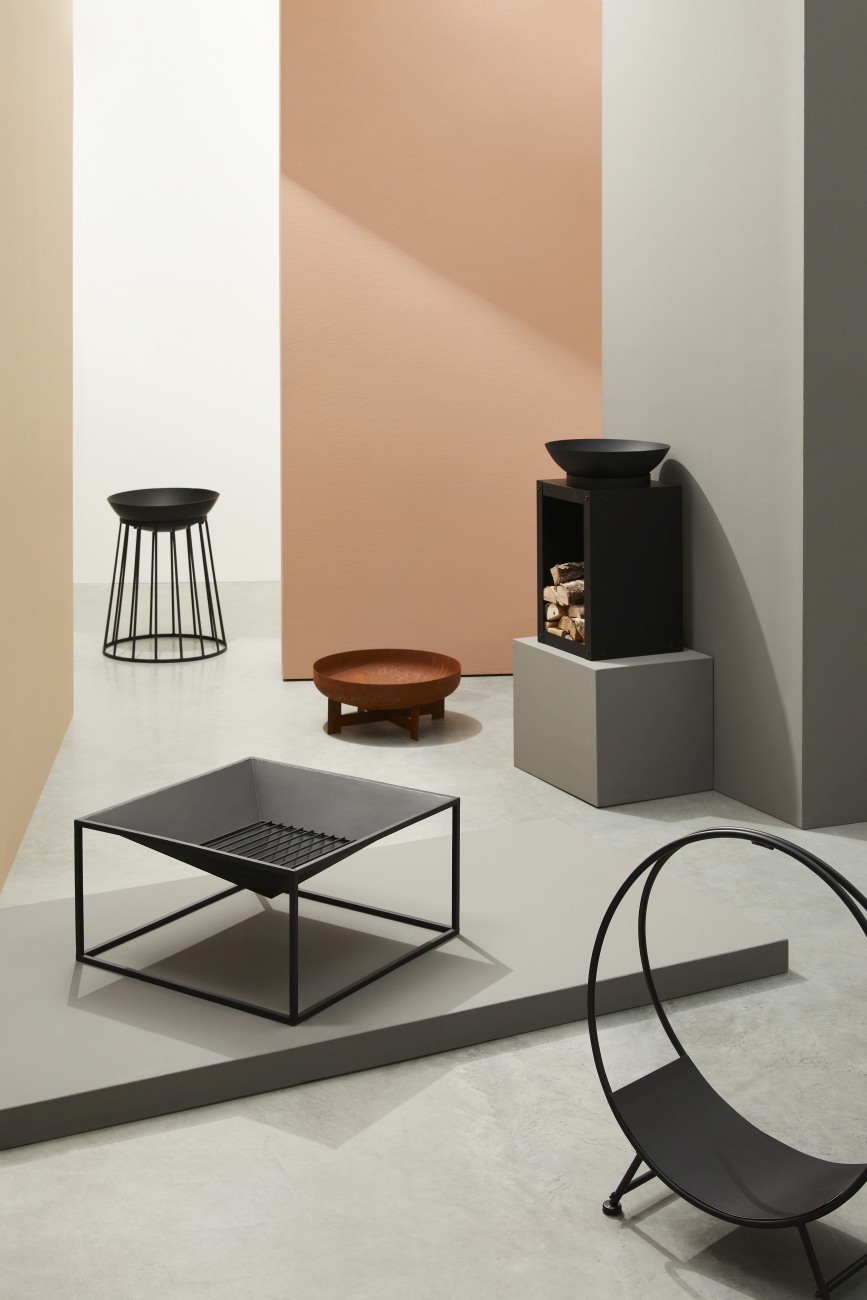 Feuerschale Caldo aus Hitzebeständigen Stahl Rost, Ø 50 cm