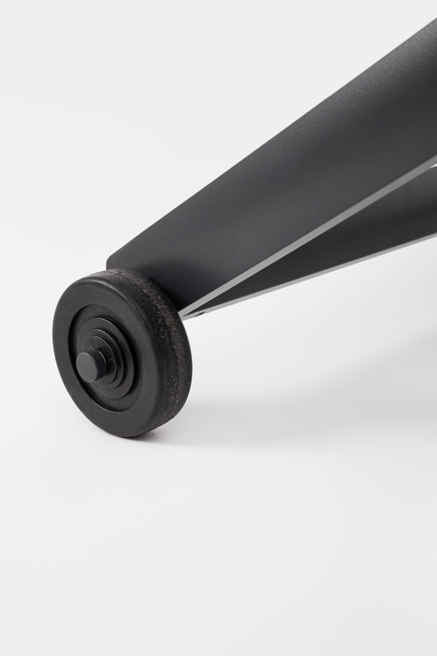 Sonnenliege Cleopass aus Aluminium mit Rolle, Stone