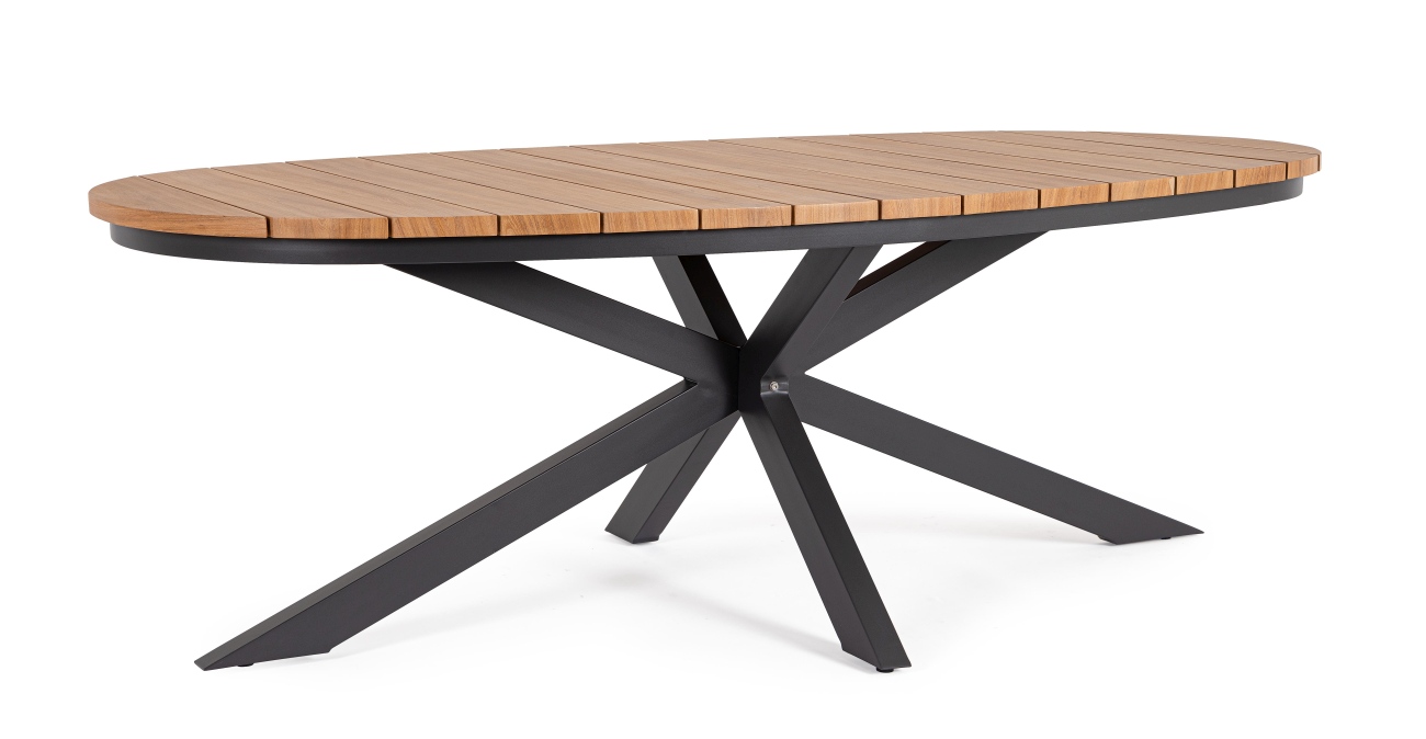 Gartenesstisch Zelmar Aluminium 218x115 cm Gartenesstisch Zelmar Aluminium 218x115 cm