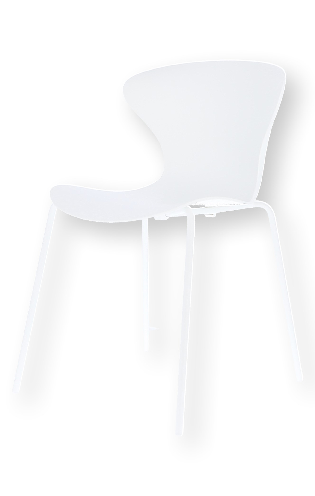 JanKurtz Riva Stapelstuhl Weiss Stuhl Riva, stapelbar, Weiß