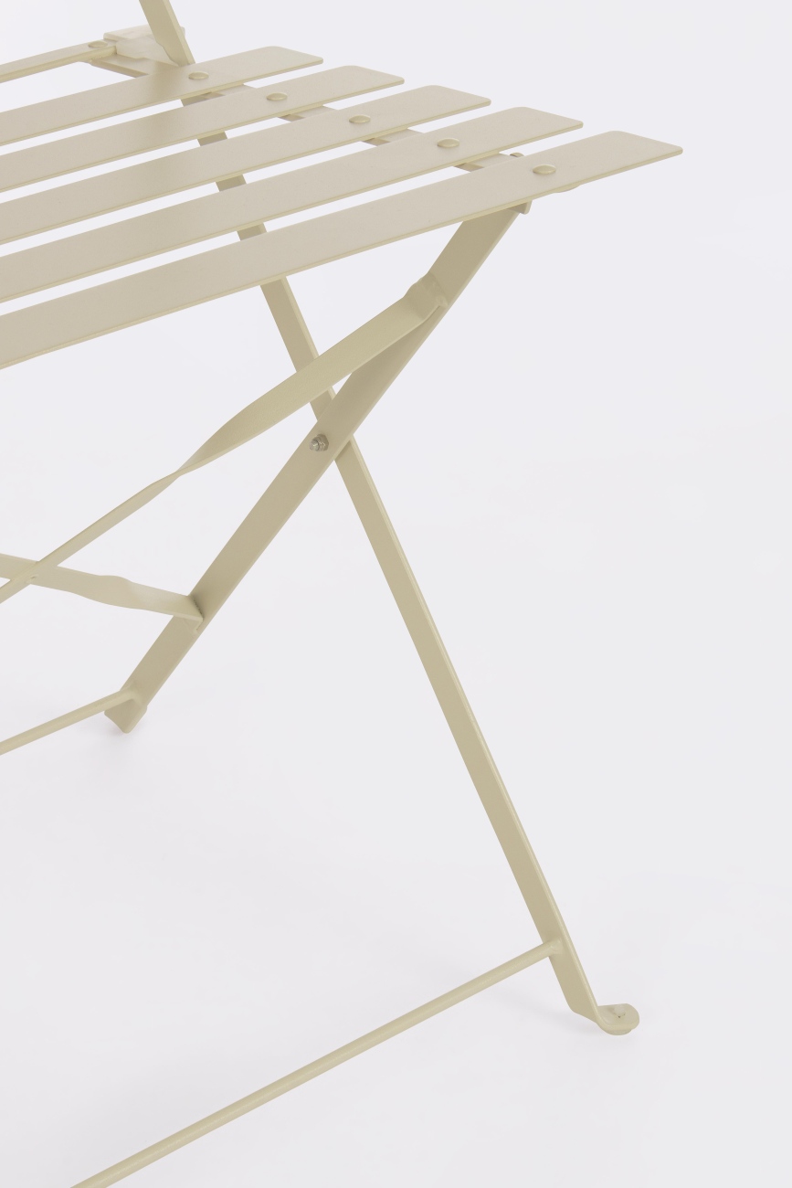 Garten-Set Austin, Stühle & Tisch, Gips