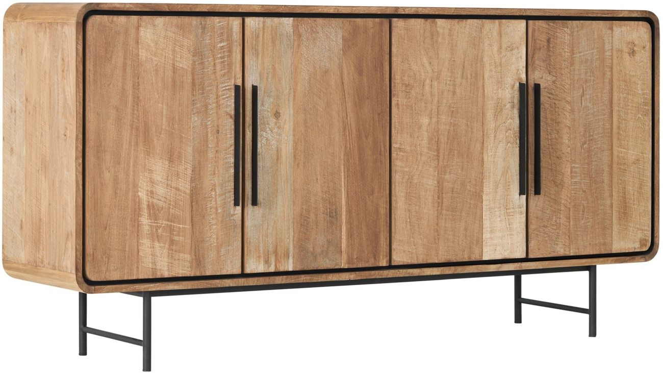 Sideboard Evo aus recyceltem Teakholz, 180 cm Sideboard Evo aus recyceltem Teakholz, 180 cm