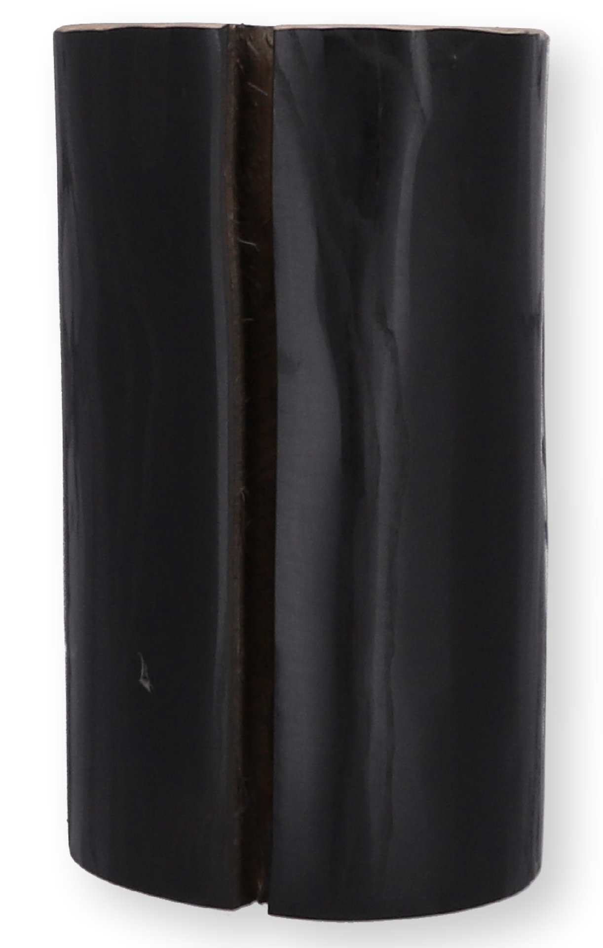 Jan Kurtz Beistelltisch Block rund Kernesche massiv schwarz Beistelltisch Block rund, Kernesche massiv, Schwarz, H 46cm