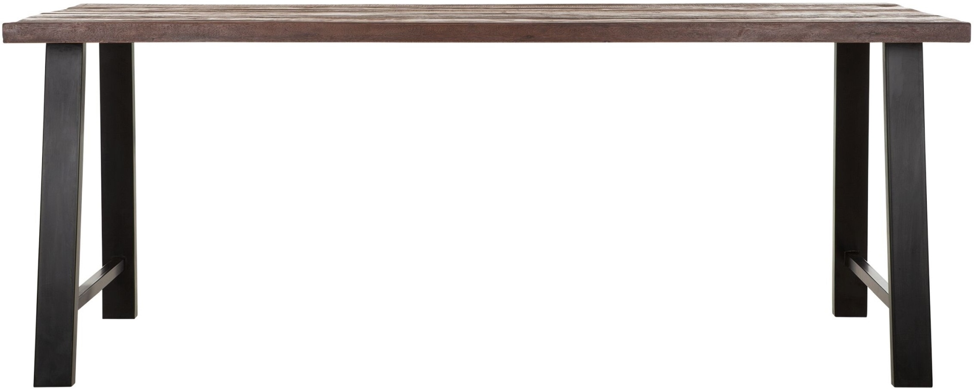 Der Esstisch Timber überzeugt mit seinem massivem aber auch modernem Design. Gefertigt wurde es aus verschiedenen Holzarten, welche einen natürlichen Farbton besitzen. Der Esstisch besitzt eine Länge von 200 cm.