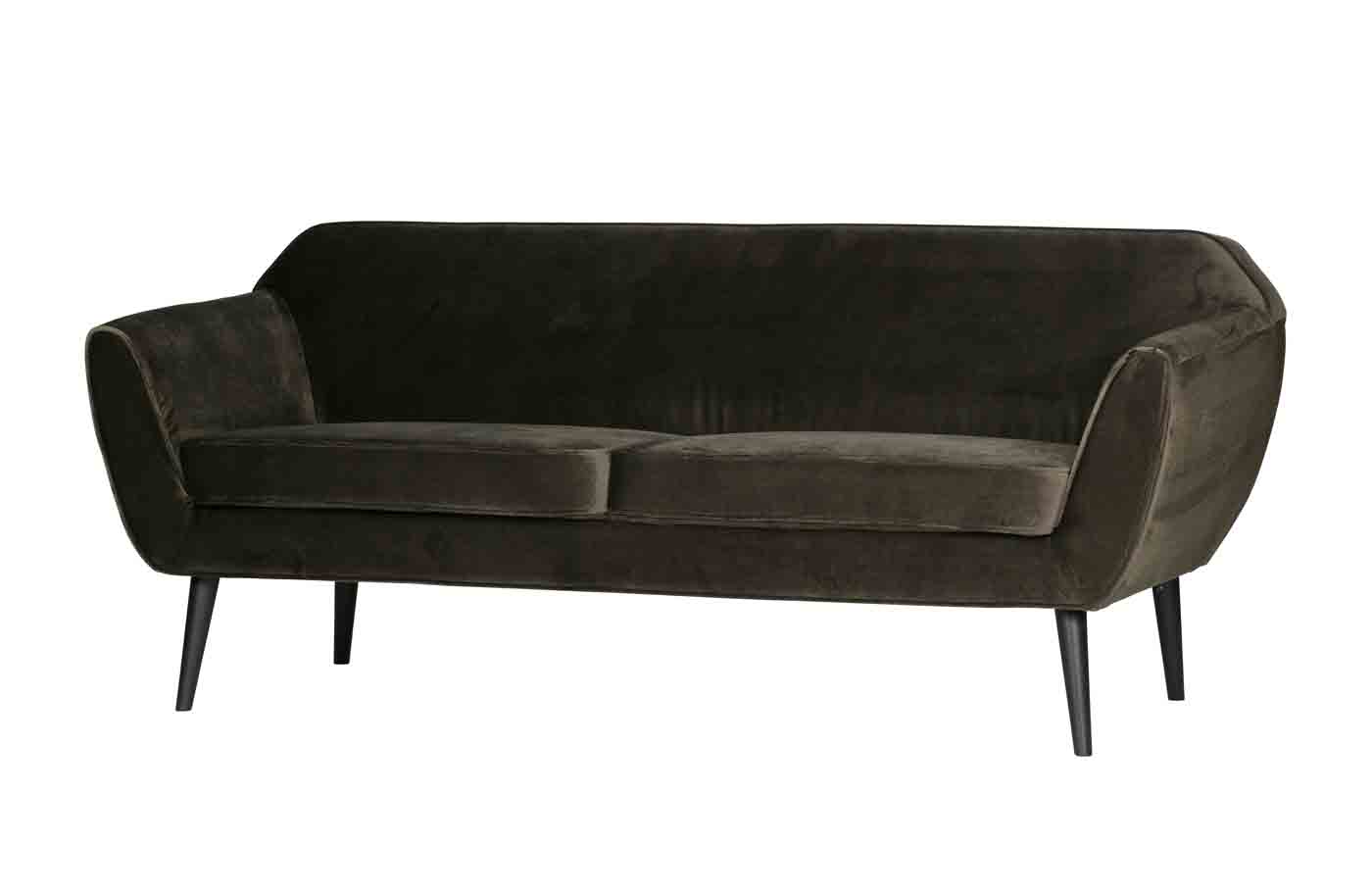 Sofa Rocco Samt, 187cm Grau Sofa Rocco Samt, 187cm Grün