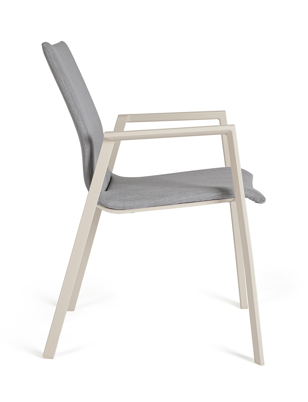 Gartenstuhl Odeon aus Aluminium, Pelikan