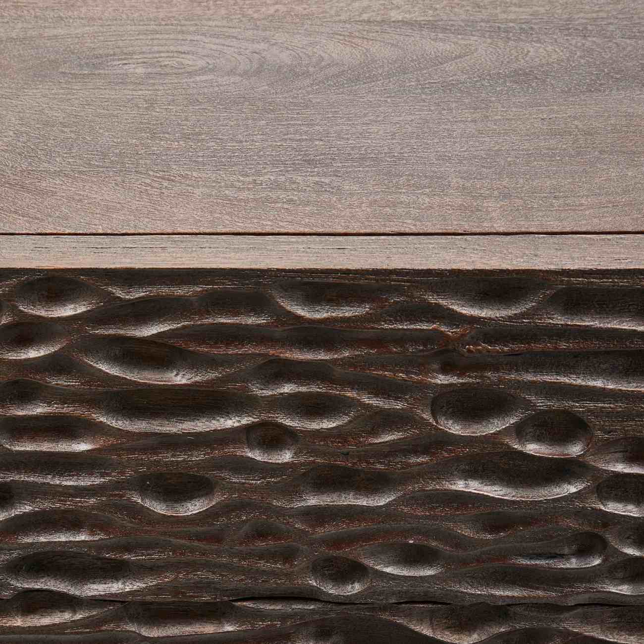 Nachttisch Crumble aus Mangoholz