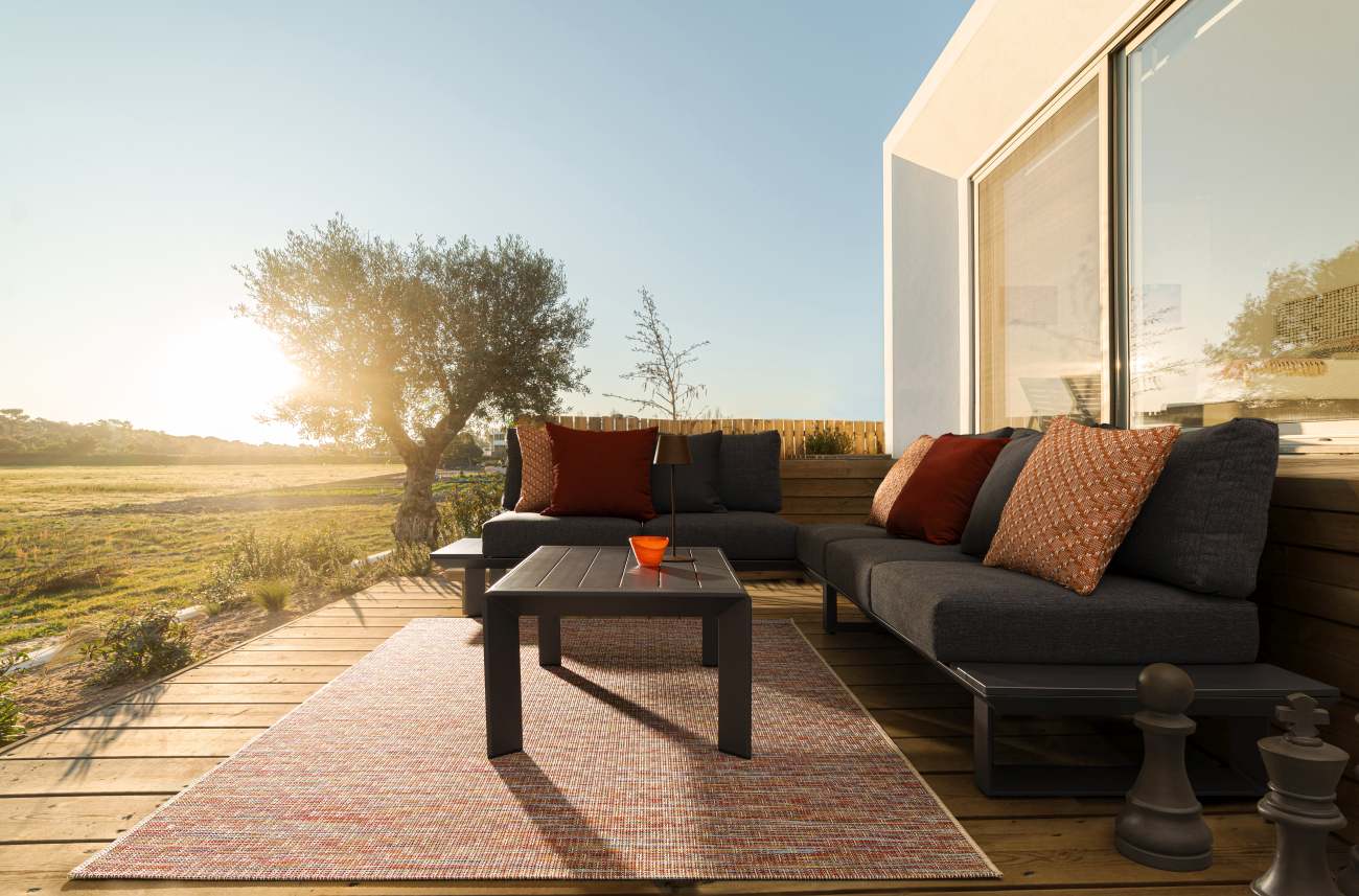 Garten-Set Konnor 3-er Gruppe, Anthrazit