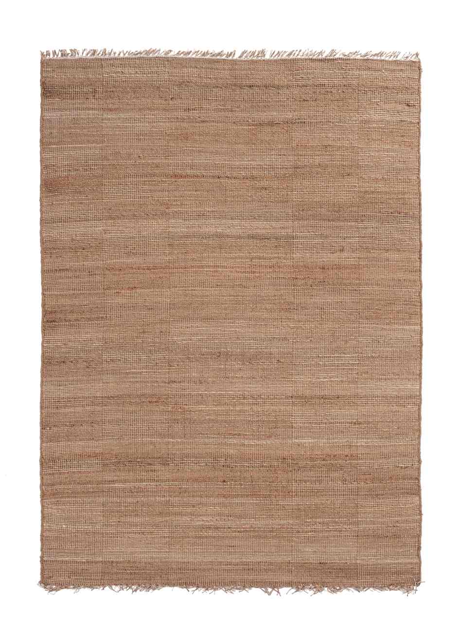 Teppich Ruanda aus Jute Dunkelbraun, 160x230 cm Teppich Ruanda aus Jute Dunkelbraun, 160x230 cm