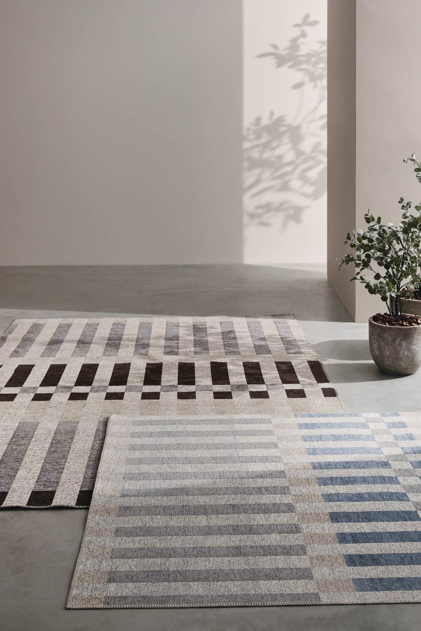 Outdoor Teppich Hada 200x290 cm, Grau / Braun / Beige