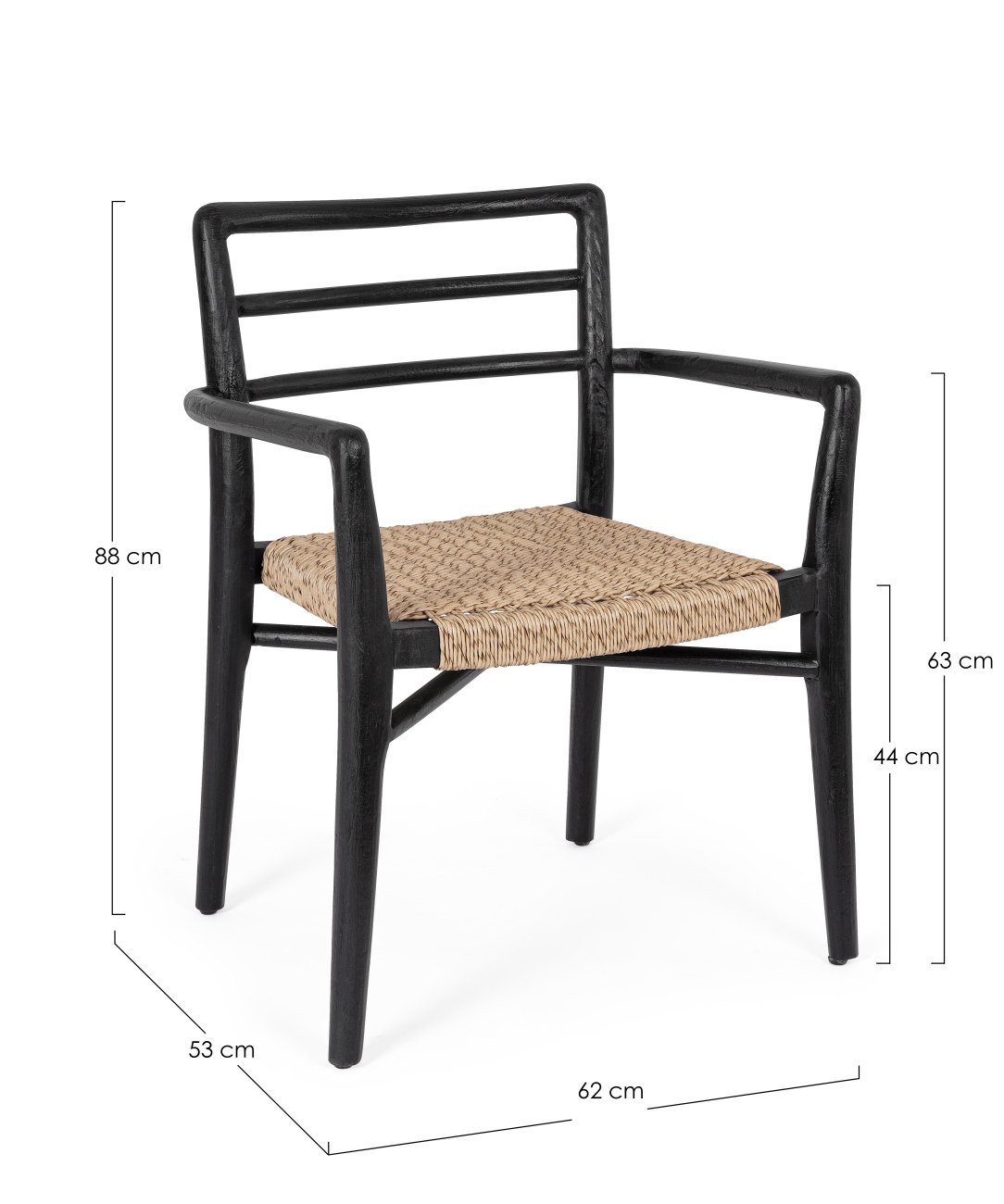 Gartenstuhl Leticia aus Teakholz