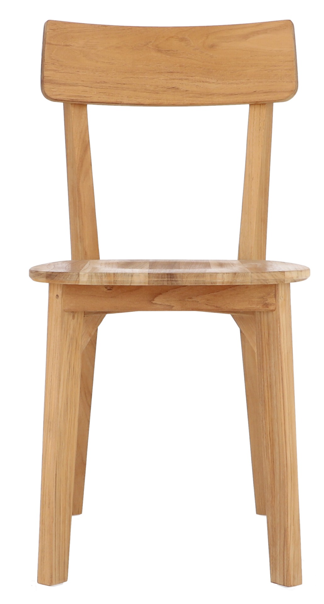 Gefertigt wurde der Stuhl Nea aus Teakholz und hat dadurch ein natürliches aber auch schlichtes Design. Er ist ein Produkt der Marke Jan Kurtz.