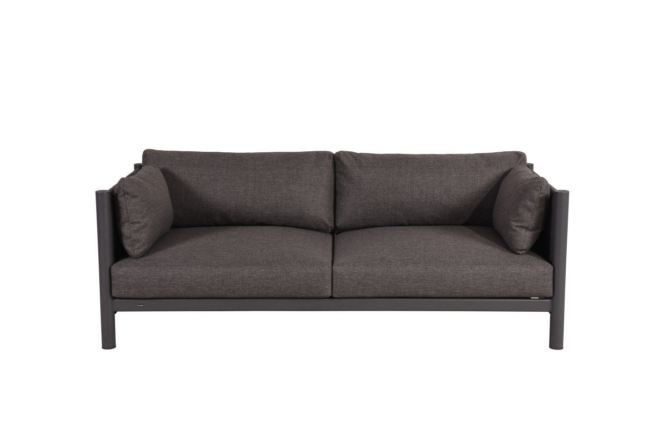 Gartensofa Brad mit Kissen, Anthrazit Gartensofa Brad mit Kissen, Anthrazit