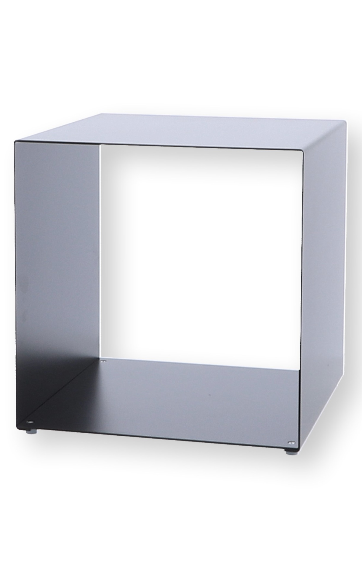 Beistelltisch Cubus Metall 35 cm, Schwarz Beistelltisch Cubus Metall 35 cm, Schwarz