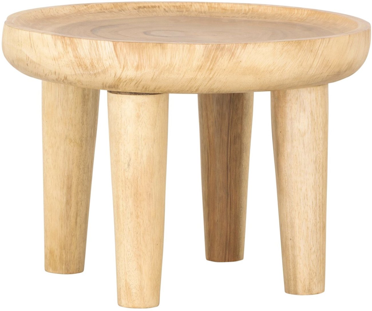 Beistelltisch Plato aus Suarholz, Ø 50 cm Beistelltisch Plato aus Suarholz, Ø 50 cm