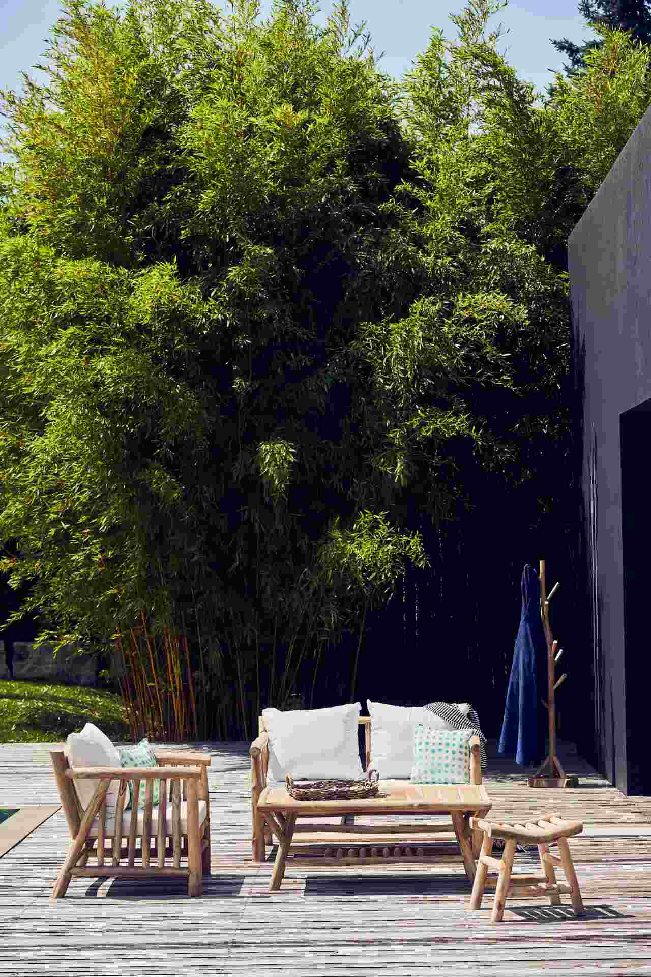 Sofa Fred 2-Sitzer aus Teakholz Sofa Fred 2-Sitzer aus Teakholz