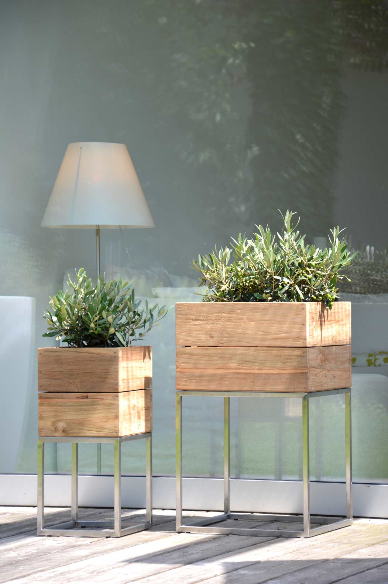 Pflanzenbehälter Mini Garden, 40x40x65 cm Pflanzenbehälter Mini Garden, 40x40x65 cm