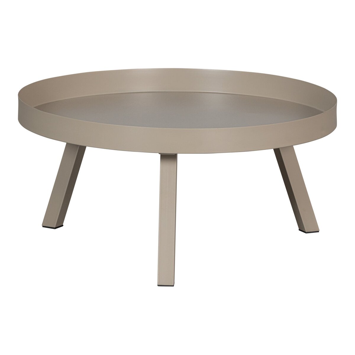 Gartenbeistelltisch Sunny - Metall Mist, Ø 68 cm