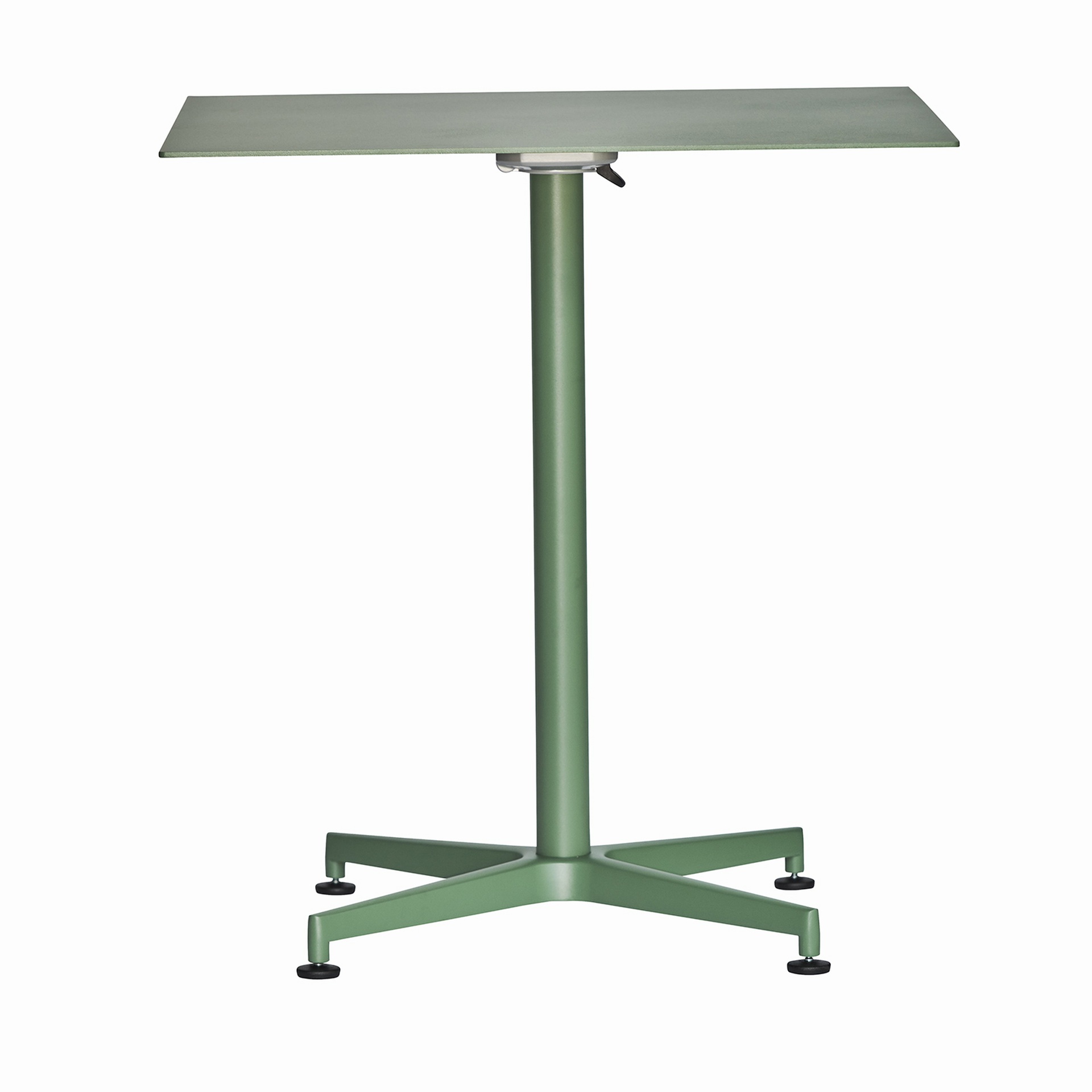 Der Klapptisch Vega in eckiger Form besitzt ein modernes Design. Hergestellt wurde der Tisch aus Aluminium und ist in verschieden Farben erhältlich. Der Tisch ist von der Marke Jan Kurtz.