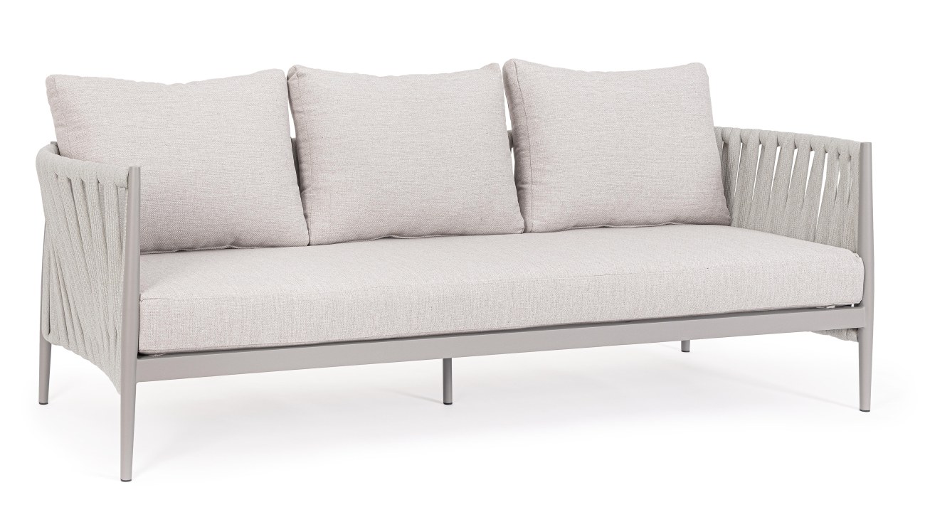 Gartensofa Jacinta aus Aluminium, Sand Gartensofa Jacinta aus Aluminium, Sand