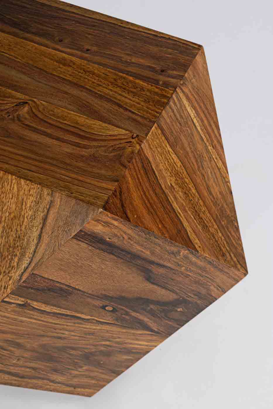 Beistelltisch Egypt aus Sheesham Holz, 42 cm