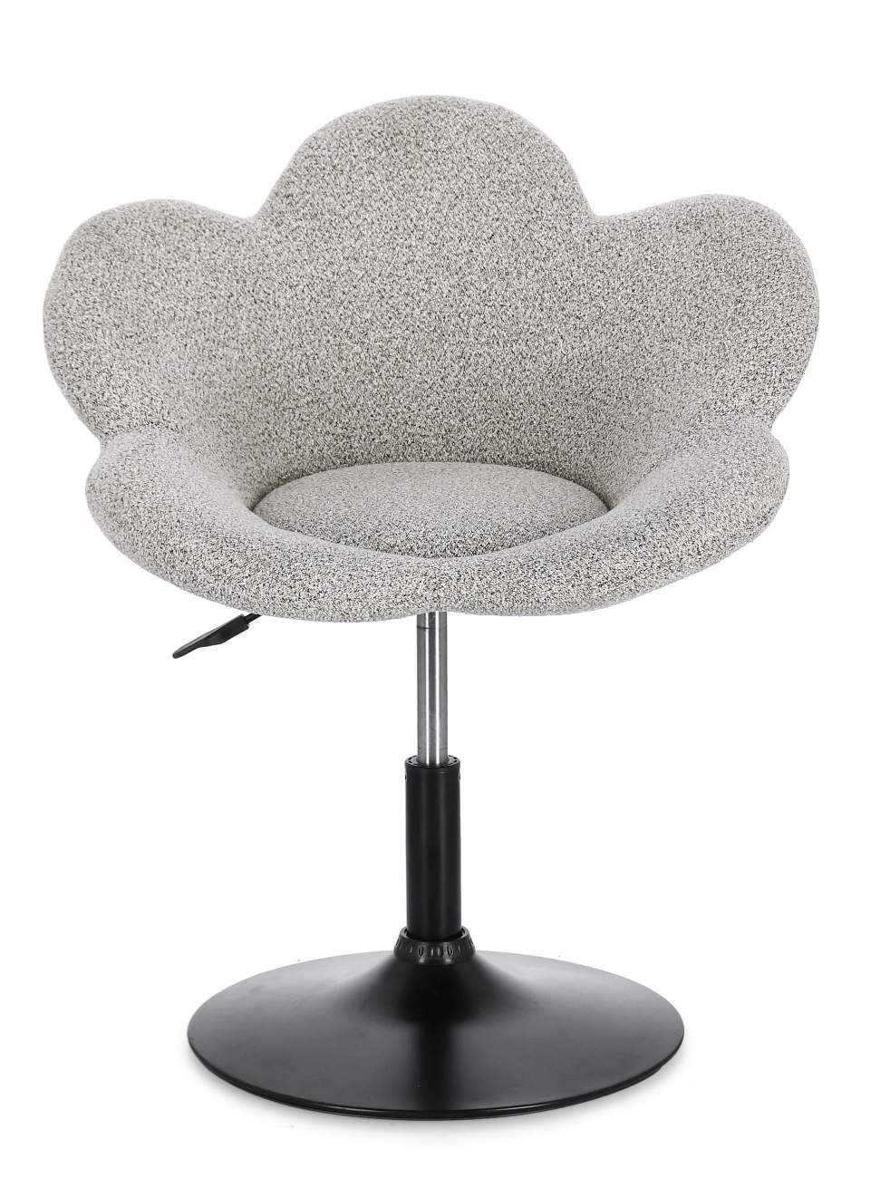 Esszimmerstuhl Fleur 2er-Set, Schwarz / Beige